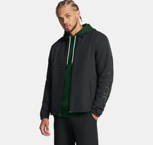 【2026新年冬装好礼】【商品热卖中，如无货将做自动退款】
安德玛男子UA Drive Goin' Under全拉链上衣1387134-001 商品图0