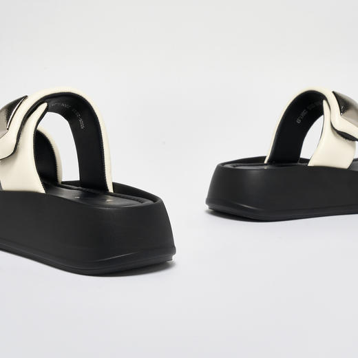 IEF/爱依服2025夏季 厚底松糕鞋女时尚休闲一字拖外穿凉拖鞋子2515 商品图3