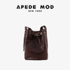 【品牌直发】APEDE MOD 春夏新款大容量头层牛皮水桶包 中号皮带软花桶包单肩斜挎包 商品缩略图5