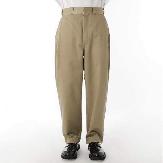 N.HOOLYWOOD X Dickies PANTS 联名款斜纹布廓形工装裤 商品图0
