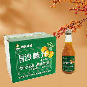敖优峰味 蜂蜜沙棘汁235ml*6【XPTX】
