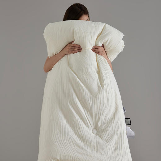 【A类大豆提花暗纹四季被】A类提花大豆纤维被芯柔软被子纯色暗纹被四季被冬被 商品图3