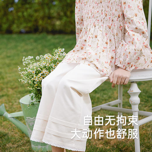 英氏儿童裤子夏季透气百搭长裤女童阔腿裤中大童休闲裤2025新款 商品图2