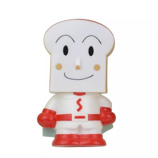 万代 Bandai 面包超人捏捏发声软胶公仔-吐司超人BANC492553 商品图0