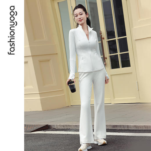 【双12折上折】【双11折上折】凡圣瑜伽修身运动外套 F14868（收货7天内支持同款换货、不退款）（活动产品，收货7天内支持换同款、不退） 商品图7