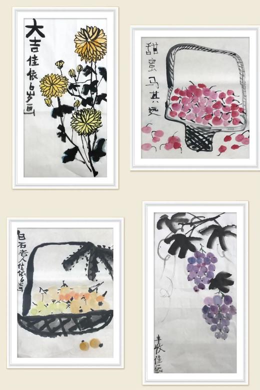 美术班 可选课程 儿童艺术坊/成人研修班（国画）/成人研修班（西画） 商品图5