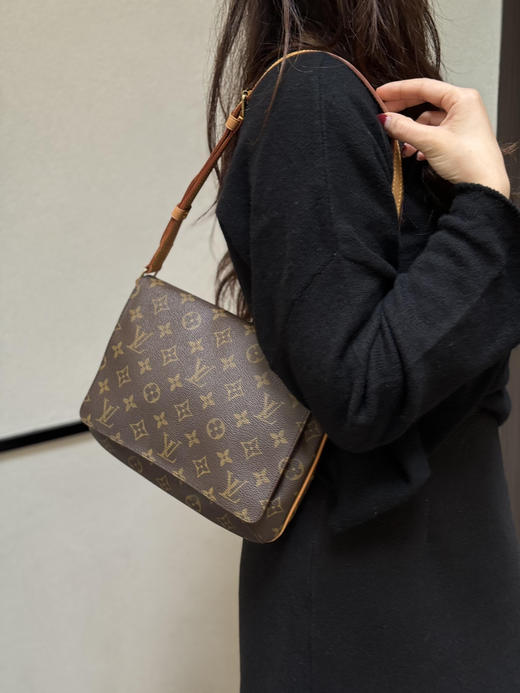 正品二手 LV 中古 老花 横版 王菲包 商品图0