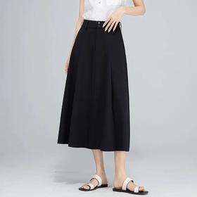 【高货xg】全新升级【铂金会员165/天猫219/差价54】(03250) 洛诗琳法式复古赫本风羊毛醋酸半身裙女春季新款高腰a字裙