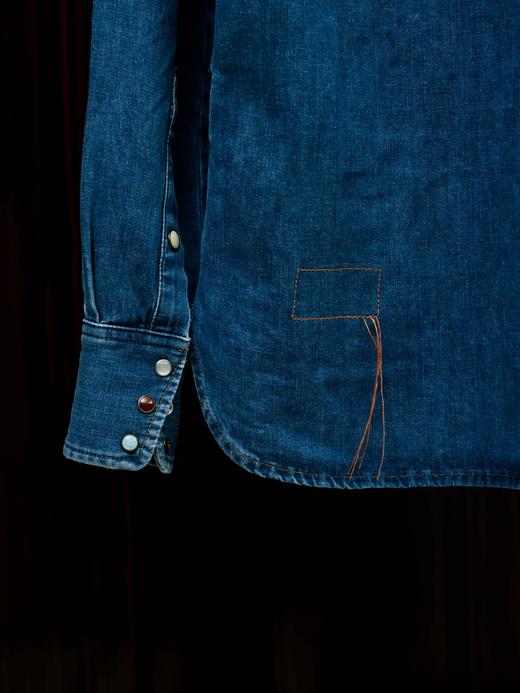 Fortela Western Shirt 水洗丹宁衬衫 商品图11