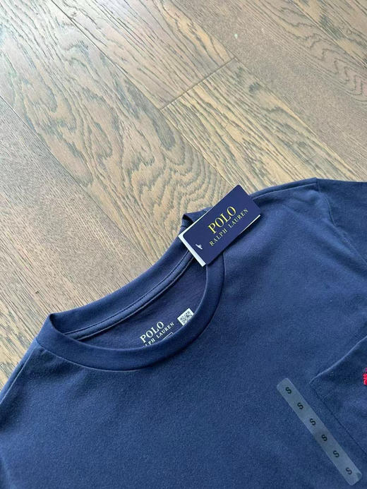 原单拉夫劳伦POLO官网新款圆领T恤！四个色，全棉材质。贸易公司渠道
尺码XS-XL 商品图9