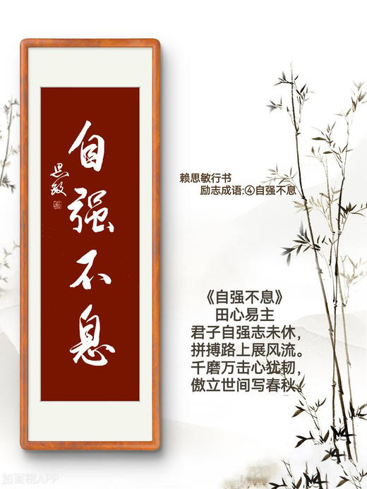 【书香雅韵】赖思敏书法作品（可定制） 商品图5