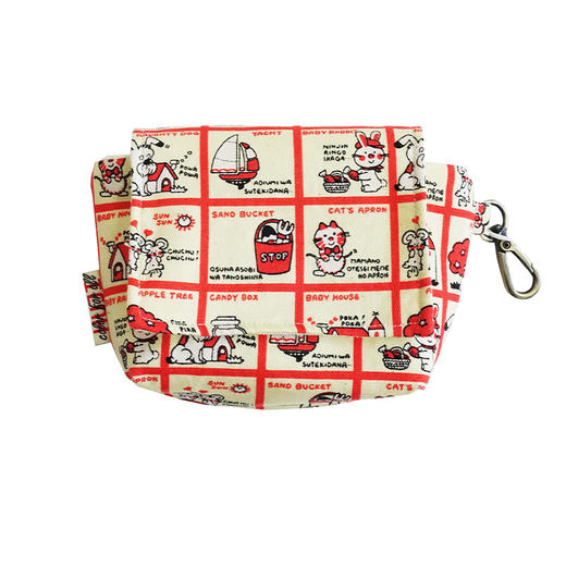 HUJI祤集翻盖收纳包插画小动物 商品图2