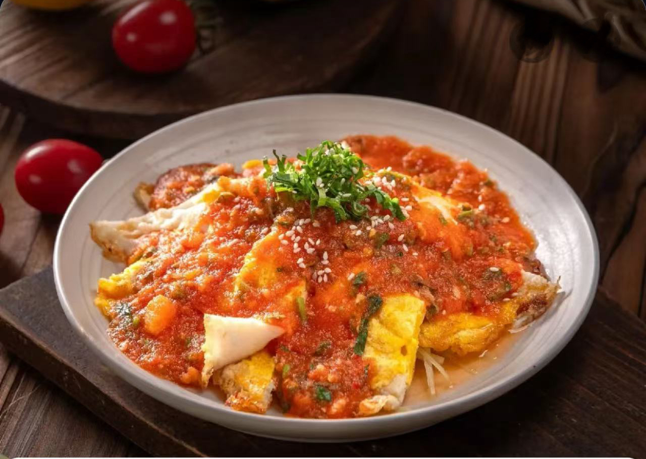 木姜子笋丝荷包蛋