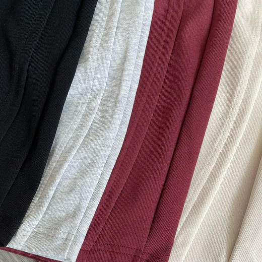 【2月24日 上午12:30 秒杀】返场春款 素然 撞色腰头 垂感4色 百搭卫裤 商品图12