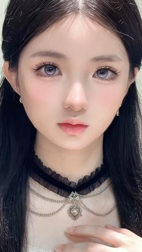 无心发光粉紫·日抛【十片装】