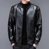 【酷雅气质 都市型男】诗班雅·肌理感雾面仿皮皮衣（翻领、立领、棒球领） 商品缩略图5