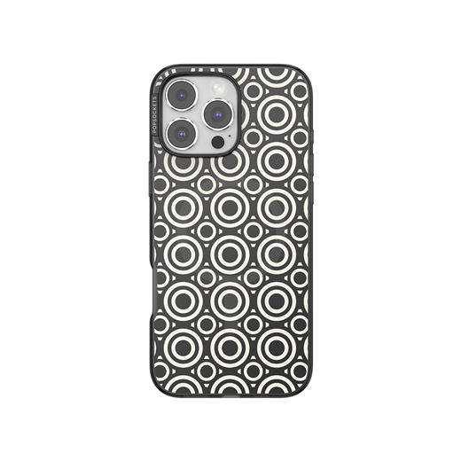 【太空梦游记】圆圆圈圈 POPCASE手机壳 MagSafe Popcase磁吸款 撞色 拼贴 iPhone 16/15/14 商品图1