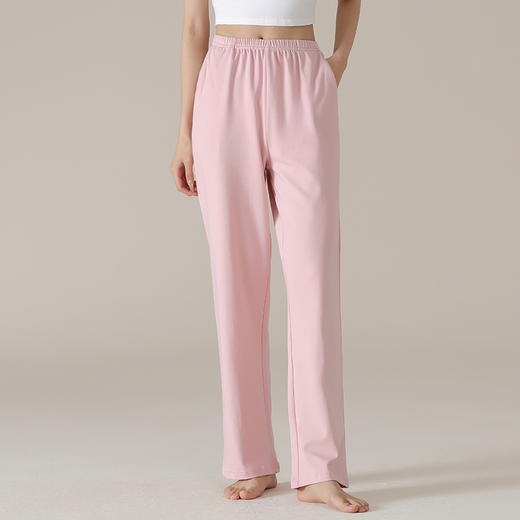 雀说 纯棉睡裤女春季长裤薄款宽松休闲可外穿H38 商品图1