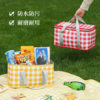 春游新宠😍野餐篮，轻松出行🔆【户外手提折叠野餐篮】冷热两用❗️持久🌟保鲜❗️巨巨巨能装 😎春游神器，可以轻松装下各种野餐食品😍  商品缩略图5