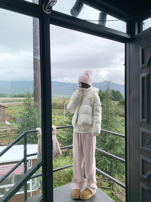 <曾小咸推荐> 刺绣加绒休闲裤 商品图5