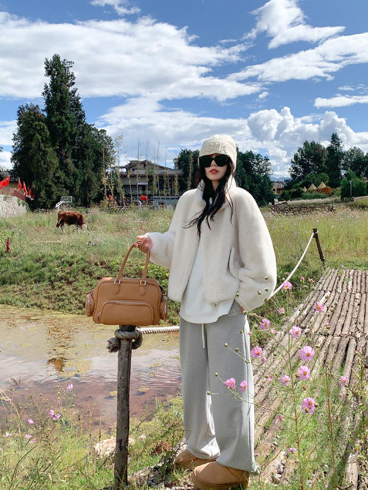 <曾小咸推荐> 刺绣加绒休闲裤 商品图11