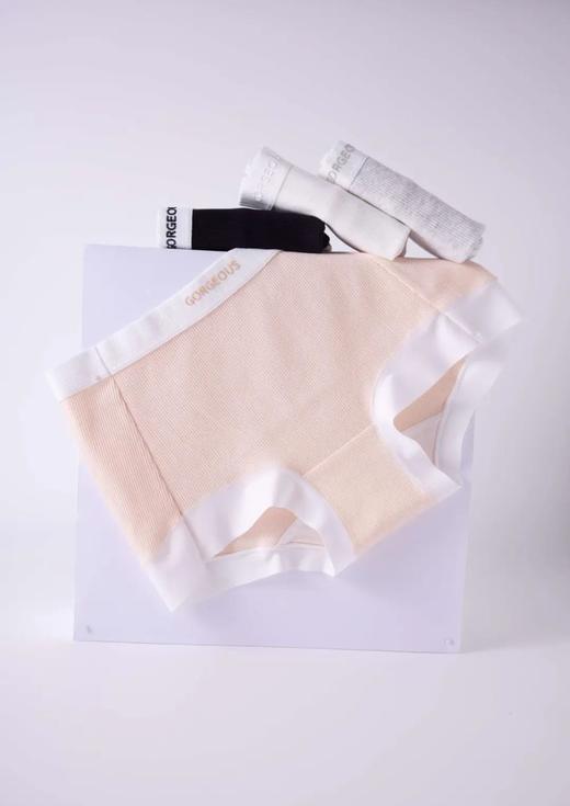 亲身肉测😍平角内裤天花板❗️超实惠5条装❗️【DFLS狄菲俪诗 撞色小平角纯棉10A内裤】🔻 🔻A类级医用纯棉面料、孕妇/哺乳期🉑用，手感细腻丝滑，质感十足 商品图3