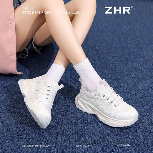 ZHR则则厚底增高运动休闲鞋2025春新款百搭透气耐磨超轻便女鞋ins 商品图5