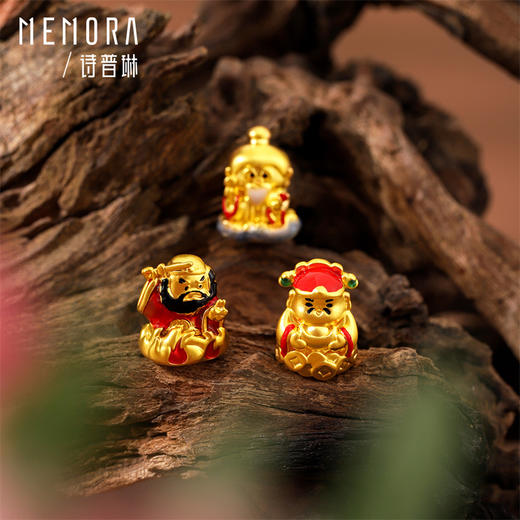 【福利拼团】小神仙转运珠 黄金足金观音如来月老财神钟馗转运珠MEMORA诗普琳HPE27201（线上专供） 商品图6