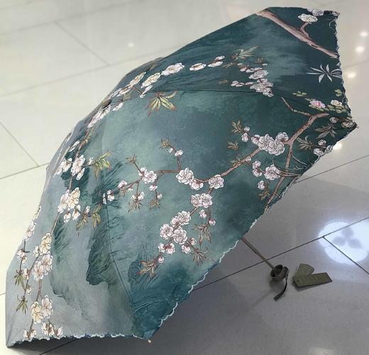 优品堂『如花如歌』黑胶五折超轻太阳伞 商品图3
