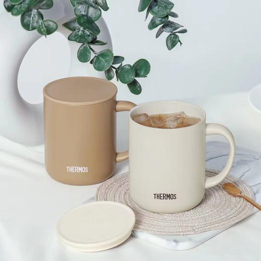 膳魔师  简约带盖桌面马克杯 商品图0
