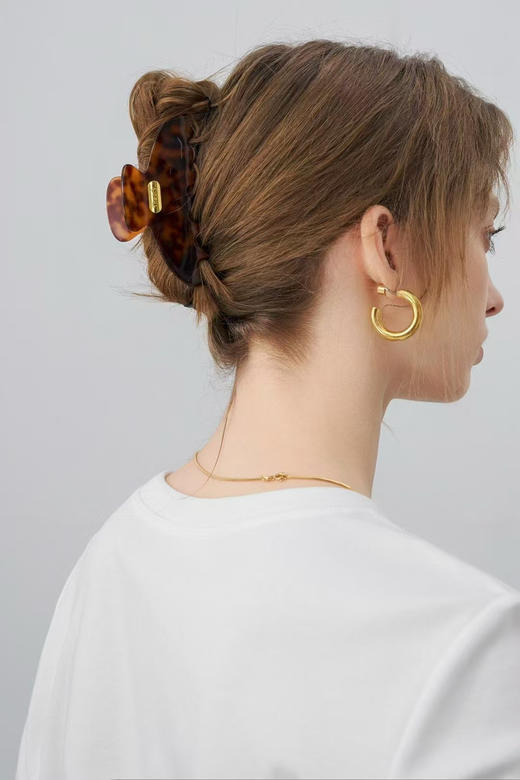 原单正品Theory国外专柜限定款，进口双层醋酸板材|一体成型|纯手工打磨｜
尺寸:长10cm 商品图13