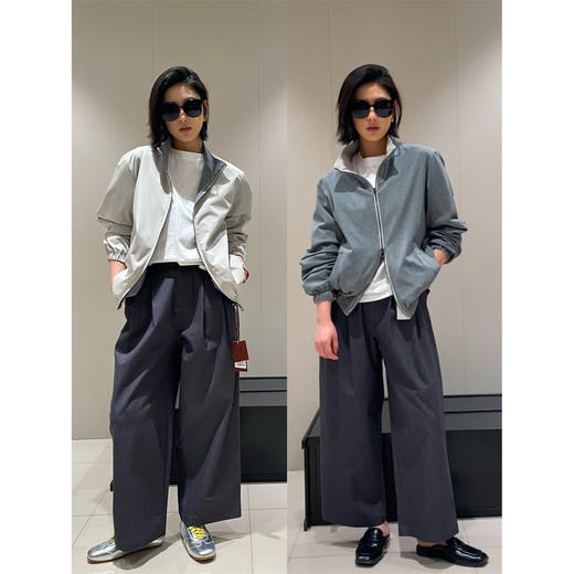 意式高端线！2025双面穿防水客供弹力棉情侣风衣夹克！ 商品图2