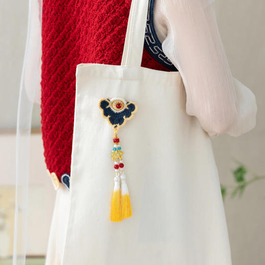 苏苏姐家游园惊梦马甲手工DIY钩针羊毛线衣服外套上衣毛线材料包 商品图4