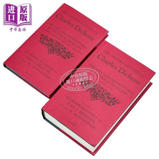 预售 【中商原版】尼古拉斯尼克尔比的一生与历险记 The Life and Adventures of Nicholas Nickleby 英文原版 Charles Dickens 商品图1