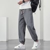 【DYF】大依优型大码男装松紧腰束脚休闲裤运动潮流宽松直筒休闲风胖子男士长裤子 商品缩略图2