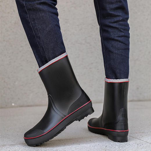 四季款雨鞋无包头不防砸不防刺PVC大底防水舒适 商品图8