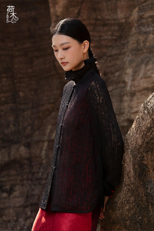 荷木HEMU丨玉沁·长袖衫 商品图2