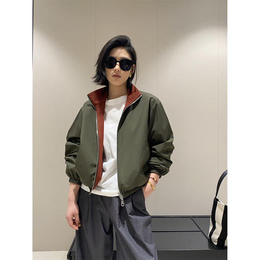 意式高端线！2025双面穿防水客供弹力棉情侣风衣夹克！ 商品图0