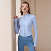 跃牌【美西西系列】新款拉链瑜伽外套女裸感长袖健身服户外运动修身瑜伽服上衣WT-801 商品缩略图2