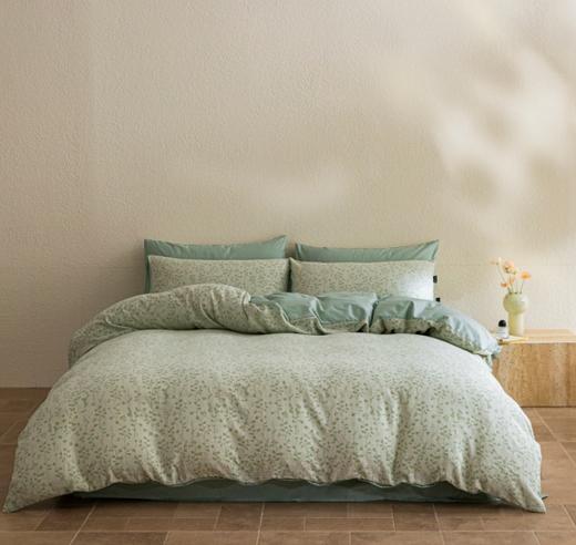 复古风色织原纱大提花四件套G117900061 商品图0