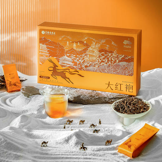 艺福堂香念丝路大红袍礼盒240g/盒 商品图4