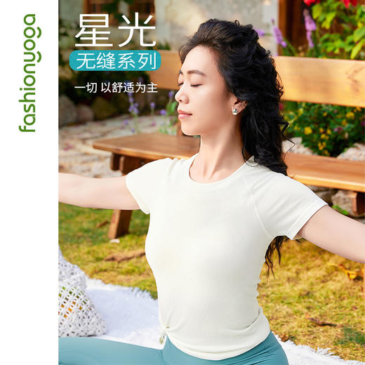 F15340闪闪一体织短袖 商品图2