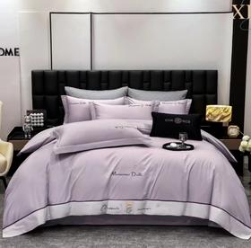 轻奢高级感全棉宽边可可熊四件套G117800030