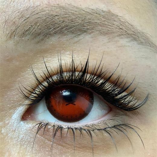 NinaMond半年抛  | 强制爱&血滴黑丝带&灵魂失乐园&恶之必要&伯爵血痕  14.5mm白狮参考着色待测 半年抛2片 商品图5