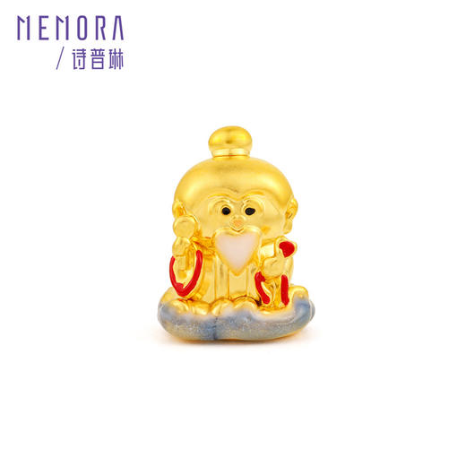 【福利拼团】小神仙转运珠 黄金足金观音如来月老财神钟馗转运珠MEMORA诗普琳HPE27201（线上专供） 商品图11