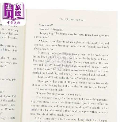 预售 【中商原版】路德灵异侦探社 第2部 低语骷髅 英文原版 Lockwood Co The Whispering Skull Jonathan Stroud 商品图2