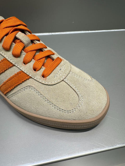 南瓜色复古拼色三条杠系带德训鞋女款！25早春新款休闲百搭阿甘运动鞋！ 商品图2