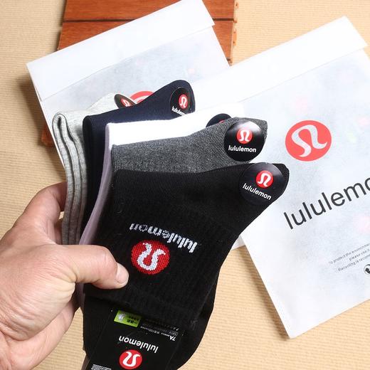 露露lulu袜一包5双装 lululemo*n男女款袜子来咯! 商品图11