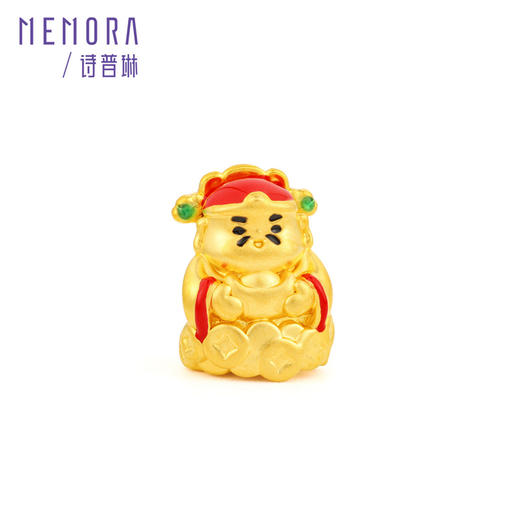 【福利拼团】小神仙转运珠 黄金足金观音如来月老财神钟馗转运珠MEMORA诗普琳HPE27201（线上专供） 商品图10