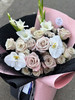 手打半开放式曼塔玫瑰混搭花束 商品缩略图1